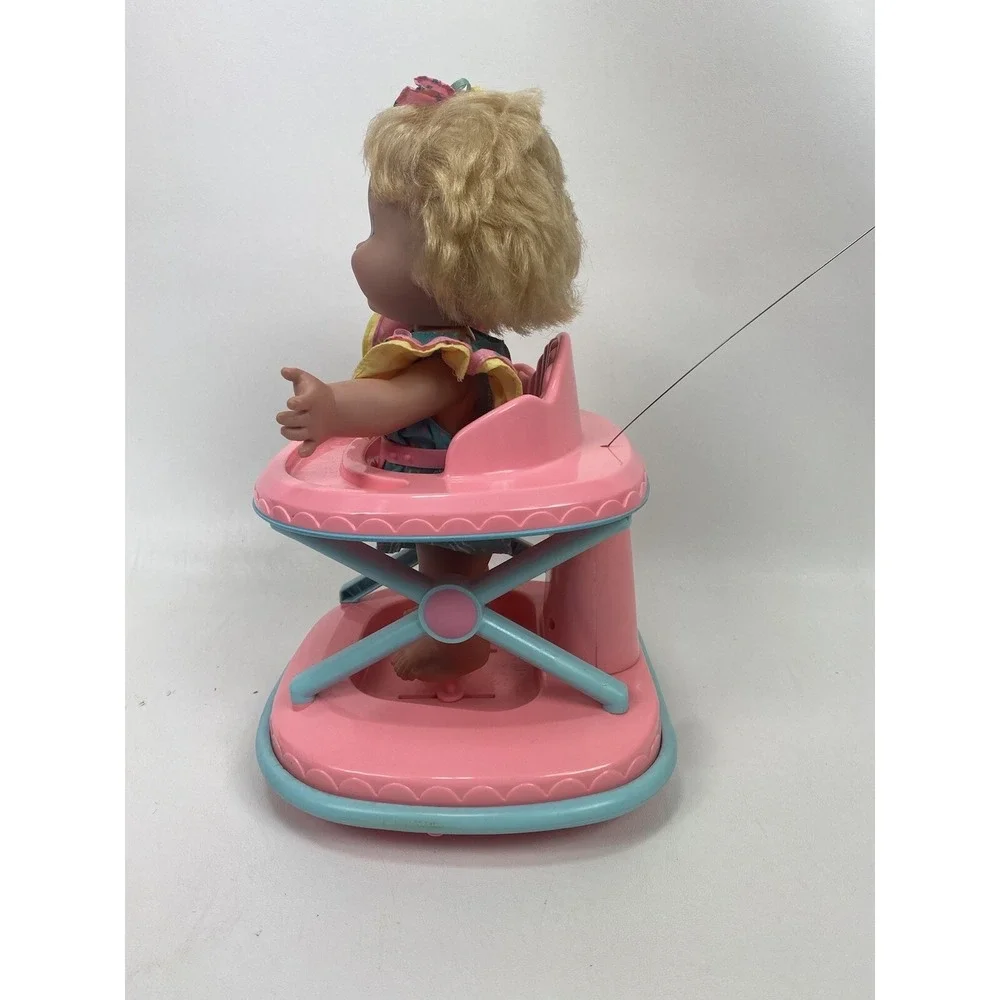 Baby Walk n' Roll Doll Walker 1992 RC Toy No Remote Vintage Mattel